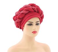 NIUSABOU Sombrero Flexible, Turbante Africano Auto Geles for Mujer, Multicolor(14)