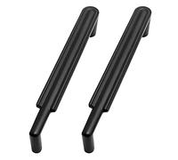 NIUSABOU Tiradores de arco para pomos de puerta, Paquete de 2 tiradores arco, manijas gabinete zinc con tornillos for cocina, baño, varios tamaños(B,Hole Distance 128Mm)