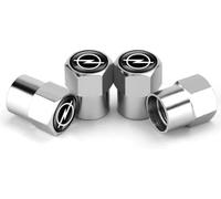 NIUSENN Tapones de válvula de Coche para Opel Agila Tapas Válvulas Cubierta de Neumático LLanta de Camión Coche Bicicleta A Prueba Polvo