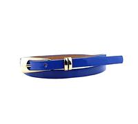 NIUXICH Cinturón fino de cuero para mujer, hebilla de Metal, pretina fina, vaqueros, cinturones ajustables, cinturón decorativo para vestido, 103x1cm