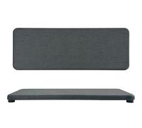 NiuYichee, 2 bandejas de tocador para Lavabo de baño, Posavasos de Tierra de diatomeas, Piedra Absorbente para jabón de Cocina y de Manos, Plantas y Botellas de cosméticos en el hogar Moderno, 22 x 8