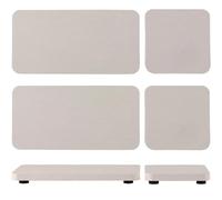 NiuYichee Juego de 4 bandejas de Piedra absorbentes de Agua, jabonera de Cocina/baño, organizadores de Fregadero de Secado instantáneo utilizados para jabón de Manos, Plantas y artículos de tocador