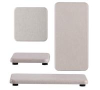 NiuYichee - Juego de 4 jaboneras de diatomita, absorben el agua, posavasos de tierra de diatomeas, soporte para jabón de manos, bandeja de piedra absorbente de agua utilizada para plantas y artículos