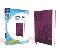 Niv, Bible for Kids, Leathersoft, Purple, Red Letter Edition, Comfort Print: Thinline Edition: New International Version, Bible for Kids, Purple, Imitation Leather, Thinline Edition