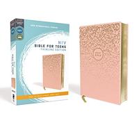 Niv, Bible for Teens, Thinline Edition, Leathersoft, Pink, Red Letter Edition, Comfort Print