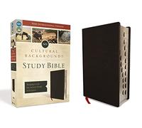 NIV Cultural Backgrounds Study Bible: New International Version, Black, Bonded Leather: Bringing to Life the Ancient World of Scripture