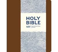 NIV Journalling Brown Imitation Leather Bible with Clasp (New International Version)