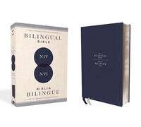 Niv/NVI Bilingual Bible, Revised Text 2022, Leathersoft, Navy / Niv/Nvi, Biblia Bilingüe, Revisión 2022, Leathersoft, Azul Añil: Niv/Nvi Bilingual ... Bilingüe, Leathersoft, Azul Añil