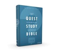 NIV, Quest Study Bible, Hardcover, Comfort Print: The Only Q and A Study Bible: New International Version, The Only Q&A Study Bible: Answers Thousands of Your Questions About the Bible