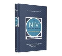 NIV Study Bible, Fully Revised Edition, Large Print, Hardcover, Red Letter, Comfort Print: New International Version, Study Bible, Large Print