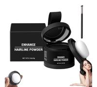 Nivaro Polvo, Nivaro Polvo, Hair Cover Up Powder, Hairline Powder for Women & Men, Sweatproof Waterproof Hair Powder with Long-Lasting Effect (Negro)