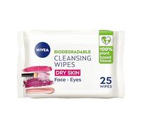 NIVEA 25 toallitas desmaquillantes biodegradables 3 en 1