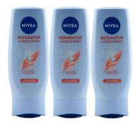 Nivea Acondicionador Del Pelo Reparación 6 X 200ml para Dañados & Dañado Pelo