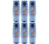 Nivea Acondicionador Reparación Crème 6 x 200 ml Para Cabello Dañado