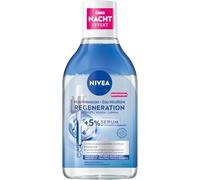 NIVEA Agua micelar regeneradora, tónico facial con 5% de suero con complejo de pantenol y aminoácidos, desmaquillante para una limpieza facial suave, agua de limpieza micelar para piel cansada (400 ml