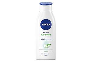 NIVEA Aloe Vera Loción Corporal Fórmula Infusionada con Sérum de Hidratación Profunda y Aloe Vera para una Sensación Refrescante 1 x 400 ml