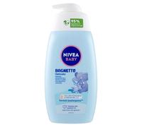 NIVEA Baby - Baño suave de 450 ml, espuma para bebé para una limpieza suave e hidratante, espuma para bebé con glicerina natural, leche de almendras y vitaminas B5, C & E