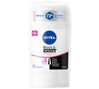 NIVEA Black&White 48 H Invisible Clear Antitranspirante en barra para mujeres 50 ml