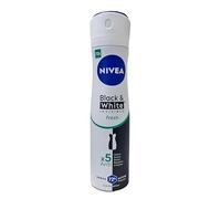 NIVEA Black & White Invisible Fresh Desodorante Spray 6 x 150 ml, Desodorante en spray fresco y antimanchas, spray antitranspirante perfumado que protege la piel y la ropa