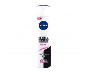 NIVEA - Black & White Invisible Original Spray Desodorantes 200 ml female
