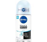 NIVEA Black & White Invisible Pure Roll-On Antiperspirant 50 ml