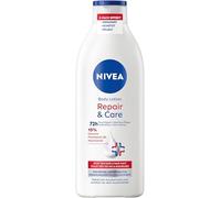 NIVEA Body Lotion Repair & Care, crema corporal para piel muy seca y alivio de la tensión, loción corporal con glicerina, niacinamida y provitamina B5 (400 ml)