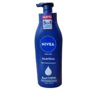 Nivea Body Milk 5 en 1 con bomba - Nourishing (Nutritivo) - 500 ml