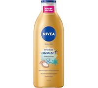 NIVEA Body Milk Winter Moment, loción corporal con suero de cuidado profundo hasta 72 horas, loción corporal con manteca de karité para piel seca, con excepcional aroma invernal (400 ml)