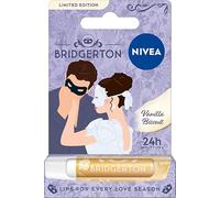 NIVEA Bridgerton Edition Cuidado de Labios Vainilla Biscuit Sophie & Benedict 4,8 g