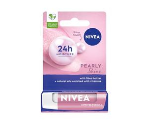NIVEA Brillo de labios Pearly Shine, cuidado de labios, 4,8 g