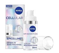 NIVEA Cellular Epigenetics - Serum Facial Rejuvenecedor con Epicelline - Cuidado facial Antiedad - 3 Tipos de Ácido Hialurónico - Revierte la Edad de la Piel - Todo tipo de pieles - 30 ml