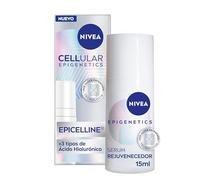 NIVEA Cellular Epigenetics - Serum Rejuvenecedor con Epicelline - Cuidado Facial Antiedad - Con 3 Tipos de Ácido Hialurónico - Revierte la Edad de la Piel - Todo Tipo de Pieles - Formato Viaje - 15 ml