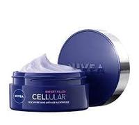 NIVEA Cellular Expert Filler - Crema de noche antiedad (50 ml), crema de noche extra reafirmante con efecto de relleno, crema antiarrugas para la noche