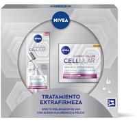 NIVEA Cellular Expert Filler - Pack Regalo Crema de Día FP30 50 ml y Sérum Rellenador 30 ml - Con Ácido Hialurónico y Ácido Fólico - Antiedad - Más Firmeza - Protección Solar - Todo Tipo de Piel