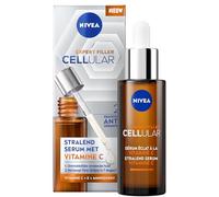 NIVEA Cellular Expert Filler Suero Brillo con Vitamina C (1 x 30 ml) - Suero facial enriquecido con Vitamina C & E y Aminoácidos - Cuidado concentrado para una tez brillante
