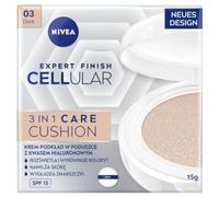 NIVEA Cellular Expert Finish Cojín Care 3 en 1 - Base de almohada antiarrugas con ácido hialurónico oscuro, 15 g