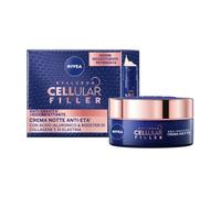 NIVEA CELLULAR EXPERT LIFT Crema Noche Anti-edad Multidimensional 50 ml, Crema Facial Noche con Bakuchiol Puro y 2 Tipos de Ácido Hialurónico, Crema antiarrugas para la noche