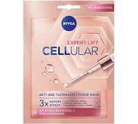 NIVEA Cellular Expert Lift - Máscara facial antiarrugas - Hidrata, reafirmante, nutre, suaviza y reduce las arrugas - Potenciador de colágeno - Ácido hialurónico y baucoiol - Todo tipo