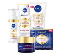 NIVEA Cellular LUMINOUS 630® - Juego de cuidado antimanchas de pigmentación, incluye crema de día antienvejecimiento, crema de noche y de manos