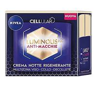 NIVEA Cellular Luminous630 - Crema facial antimanchas para la noche regeneradora, 50 ml, crema antimanchas para el rostro para una piel uniforme, crema facial con ácido hialurónico y Luminous630 con