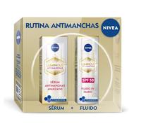 NIVEA Cellular LUMINOUS 630 Pack Antimanchas Tratamiento Avanzado, set de regalo con sérum facial (1 x 30 ml) y crema de día (1 x 40 ml) para una piel uniforme y luminosa