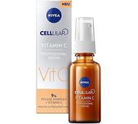 NIVEA Cellular Professional Serum Vitamina C (30 ml), suero hidratante de vitamina C, suero antiarrugas para una tez más uniforme y radiante