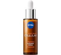 NIVEA CELULAR Expert Filler Vitamina C Radiance Serum, suero ligero para el cuidado de la piel con vitamina E, cuidado facial para arrugas alisadas y piel radiante (30 ml)