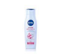 NIVEA Champú Color Brilliance, champú de queratina con extracto de bayas de acai para cabellos teñidos, champú para el cabello para una protección prolongada del color y brillo natural (250 ml)