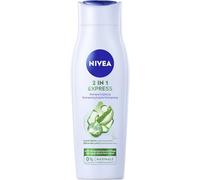 NIVEA Champú y acondicionador 2 en 1 Express (250 ml), cuidado intensivo del cabello con aloe vera y suero brillante, champú y acondicionador para un cuidado rápido y sin complicaciones
