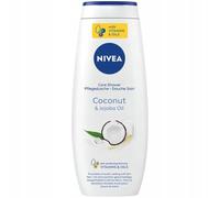 NIVEA Coconut & Jojoba Oil Hydrating Shower Gel for Daily Use - 500 ml Hidratante Body Wash with Coconut & Jojoba Oils for Soft, Smooth Skin and Refresshing Scent - Paquete dermatológicamente probado