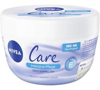NIVEA Crema Care Cuidado intensivo, cuidado facial y corporal para 48 horas de hidratación intensa, crema hidratante de absorción rápida y no grasa (200 ml)