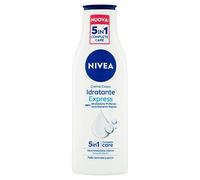 Nivea Crema Corpo Idratante Express Assorbimento Extra Rapido, Idratazione Profonda e a Lunga Durata - 250 ml