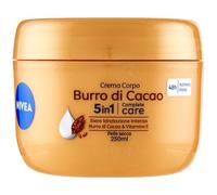 NIVEA Crema corporal manteca de cacao 250 ml, crema hidratante 48 horas, crema hidratante para piel seca, enriquecida con suero hidratante intenso, manteca de cacao y vitamina E