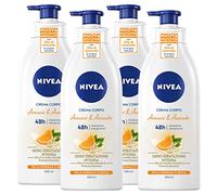 Nivea Crema corporal Naranja y Aguacate 48h fórmula con ingredientes de origen natural, efecto hidratante, vigorizante, vigorizante, aclara la piel normal o seca, textura ligera - 4